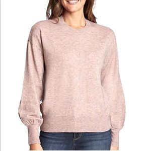 Ella Moss Scalloped Collar Sweater Small